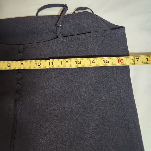 asos Black Backless Buttoned Camisole - Picture 5 of 5